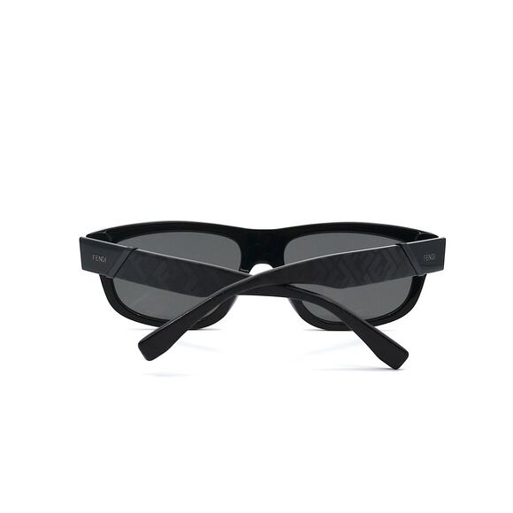 NEW FENDI FE40157F 01A BLACK GREY AUTHENTIC SUNGLASSES - Picture 9 of 14